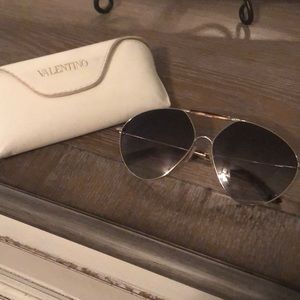Authentic Valentino Sunglasses with case